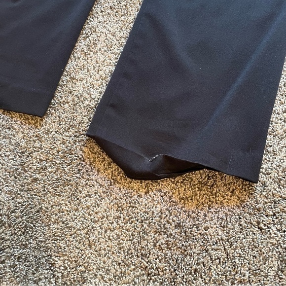 Maurices Black Slacks Work Office Dress Pants 3/4 Short - Picture 6 of 7
